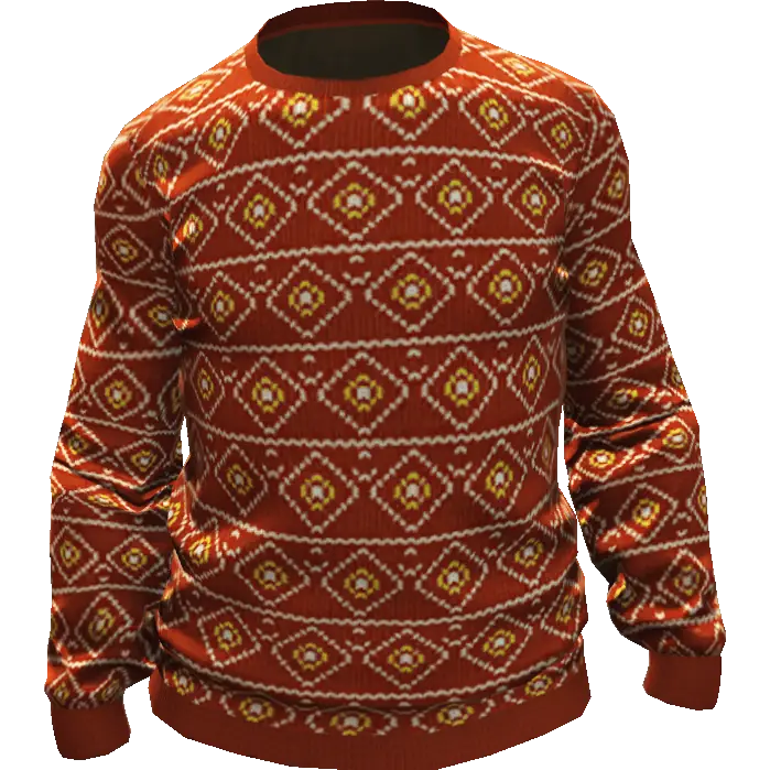 Свитшот с узором