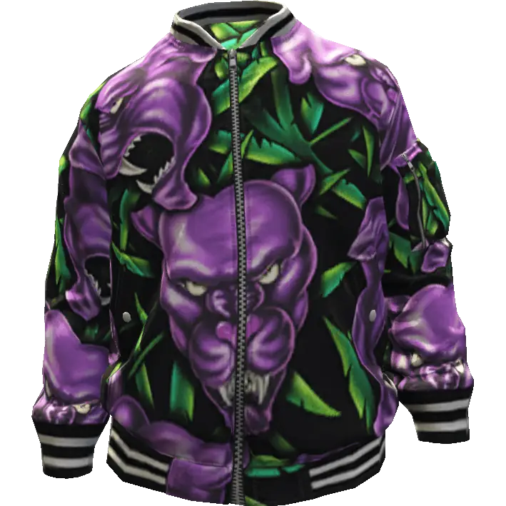 Куртка с пантерами