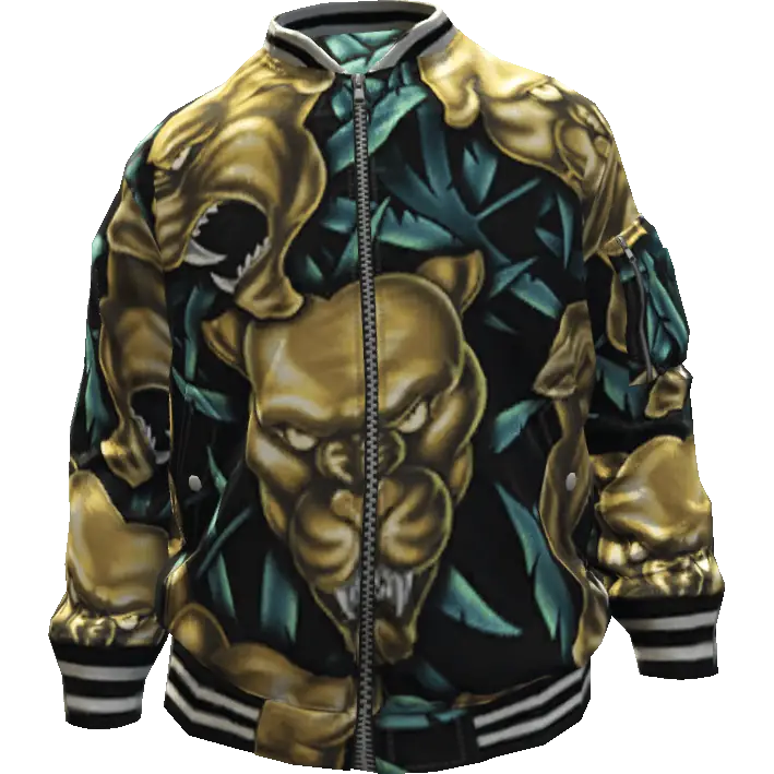 Куртка с пантерами