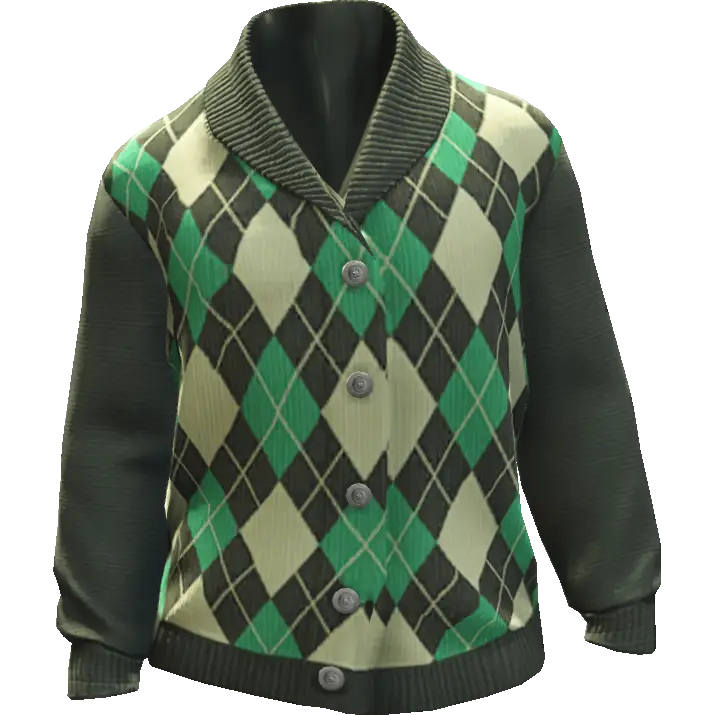 Кофта с пуговицами