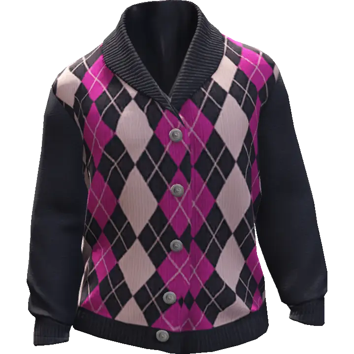 Кофта с пуговицами