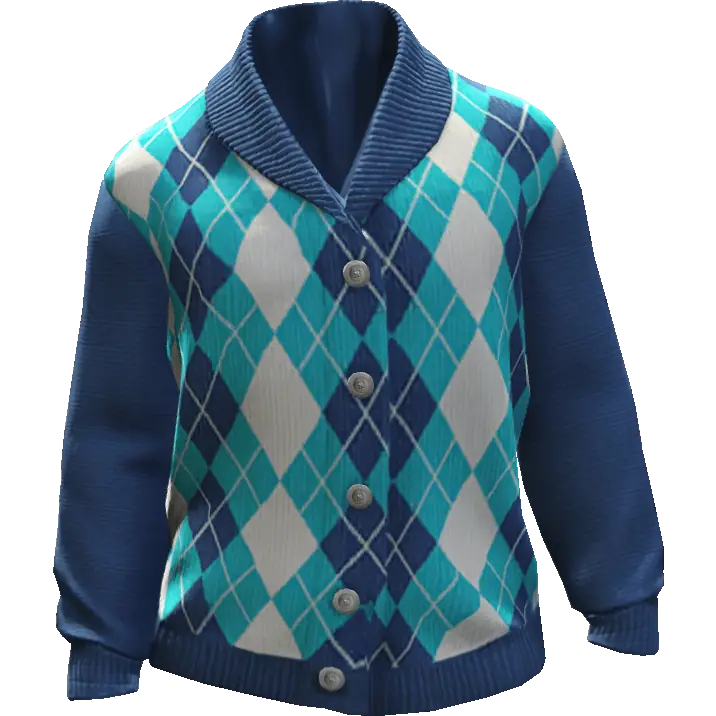 Кофта с пуговицами