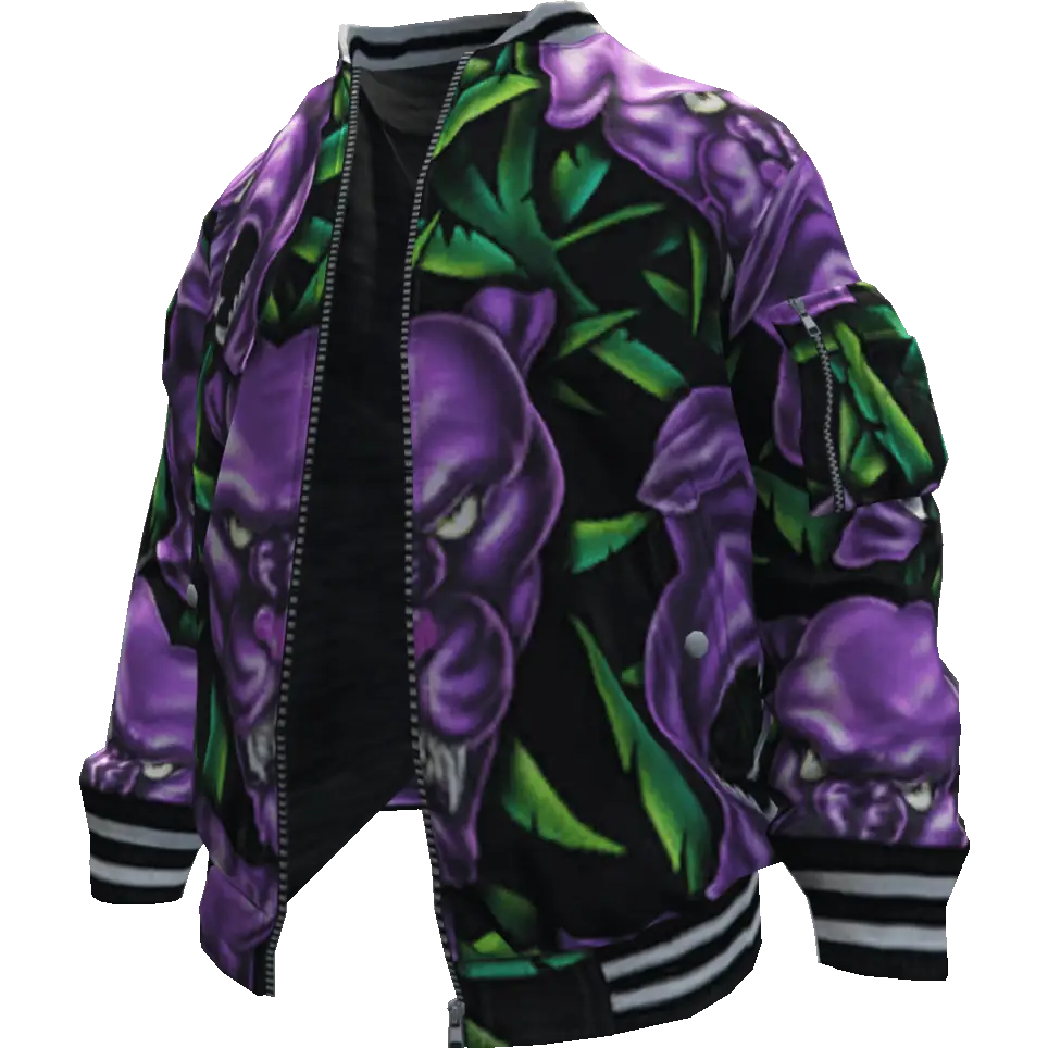 Открытая куртка с пантерами