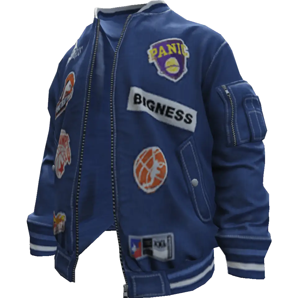 Открытая куртка с пантерами