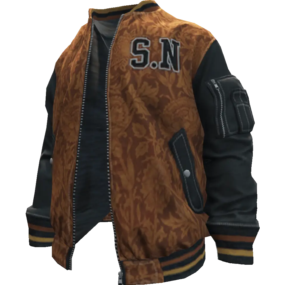 Открытая куртка с пантерами