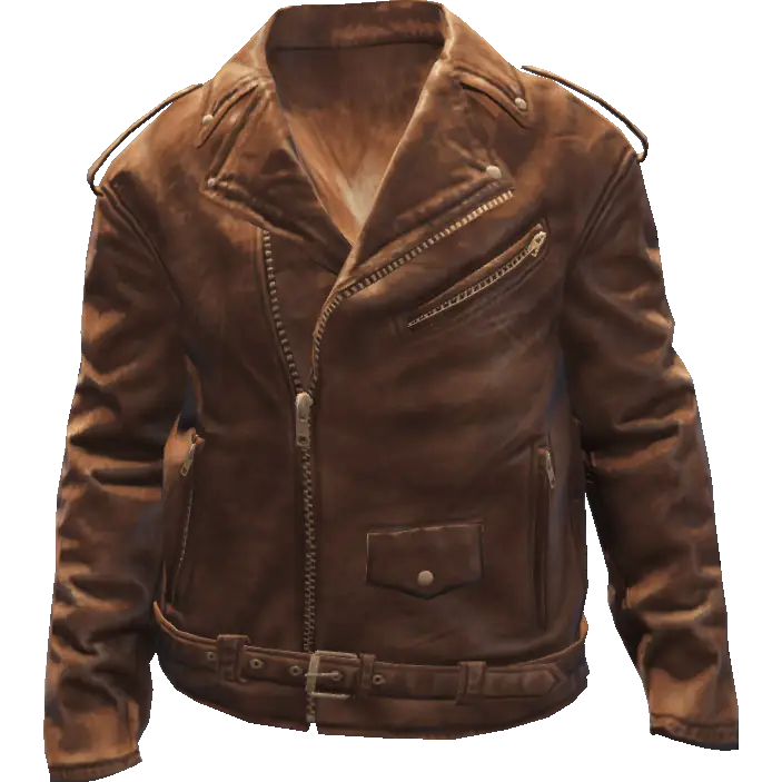 Куртка кожаная