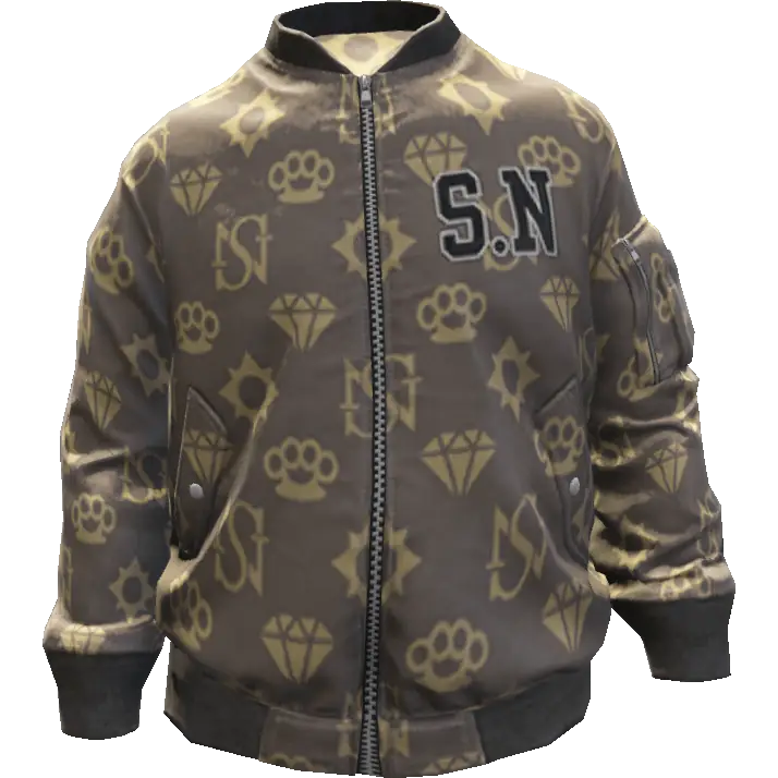 Куртка в кружок