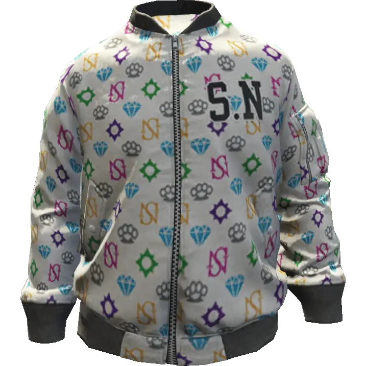 Куртка в кружок