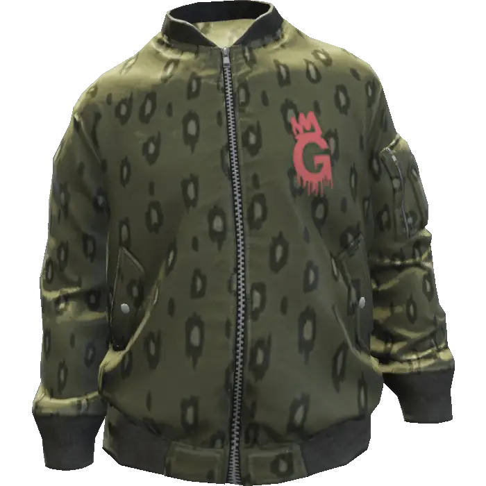 Куртка в кружок