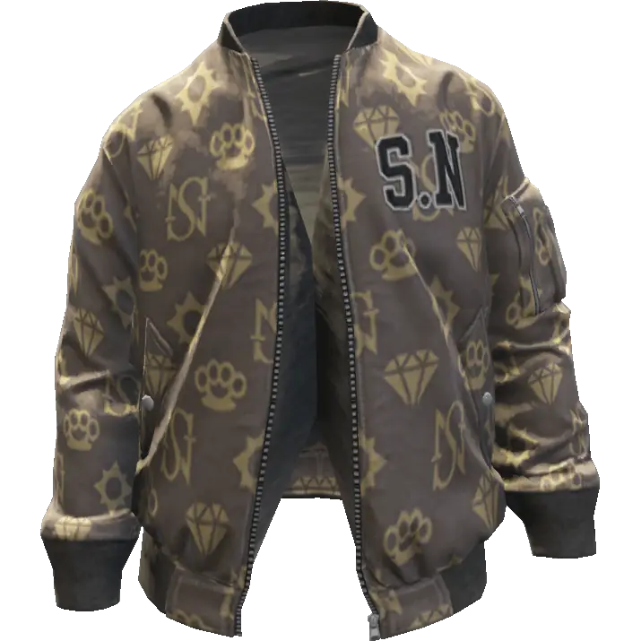 Открытая куртка в кружок