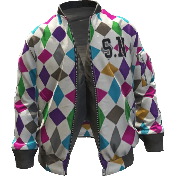 Открытая куртка в кружок