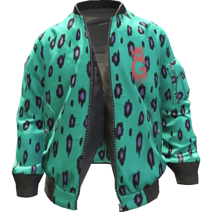 Открытая куртка в кружок