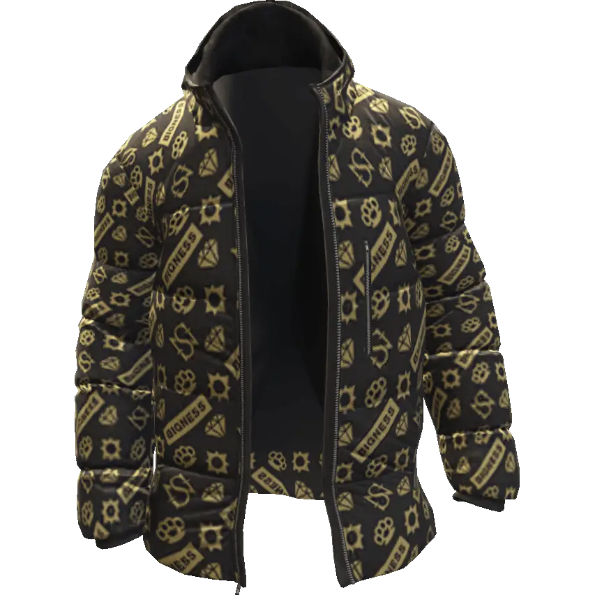 Разноцветная открытая куртка