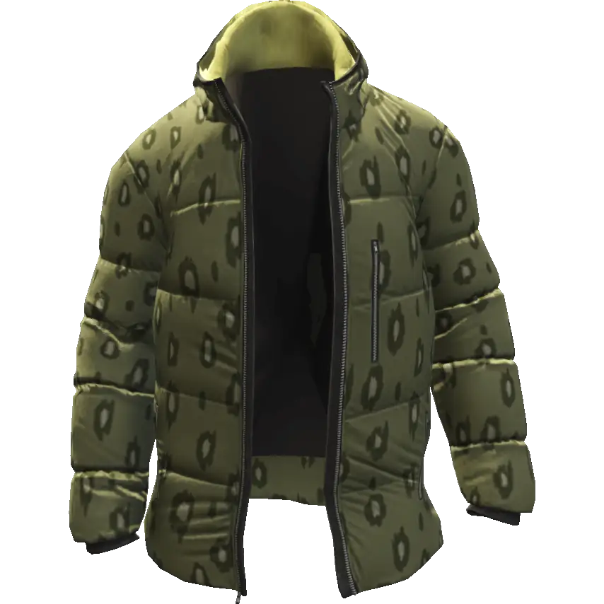 Разноцветная открытая куртка