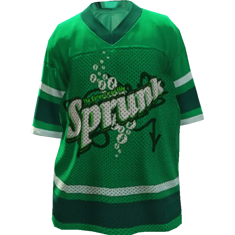 Длинная футболка 'Burger'