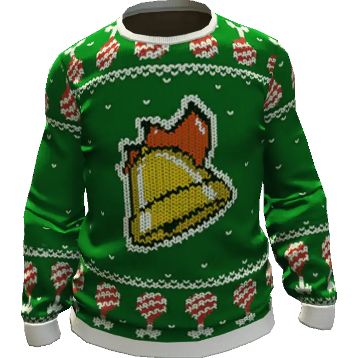 Вязаная кофта 'Burger Shot'