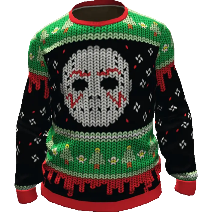 Вязаная кофта 'Burger Shot'