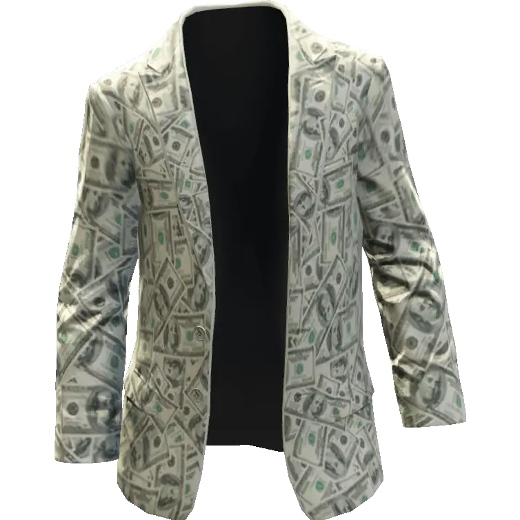 Пиджак с узором открытый