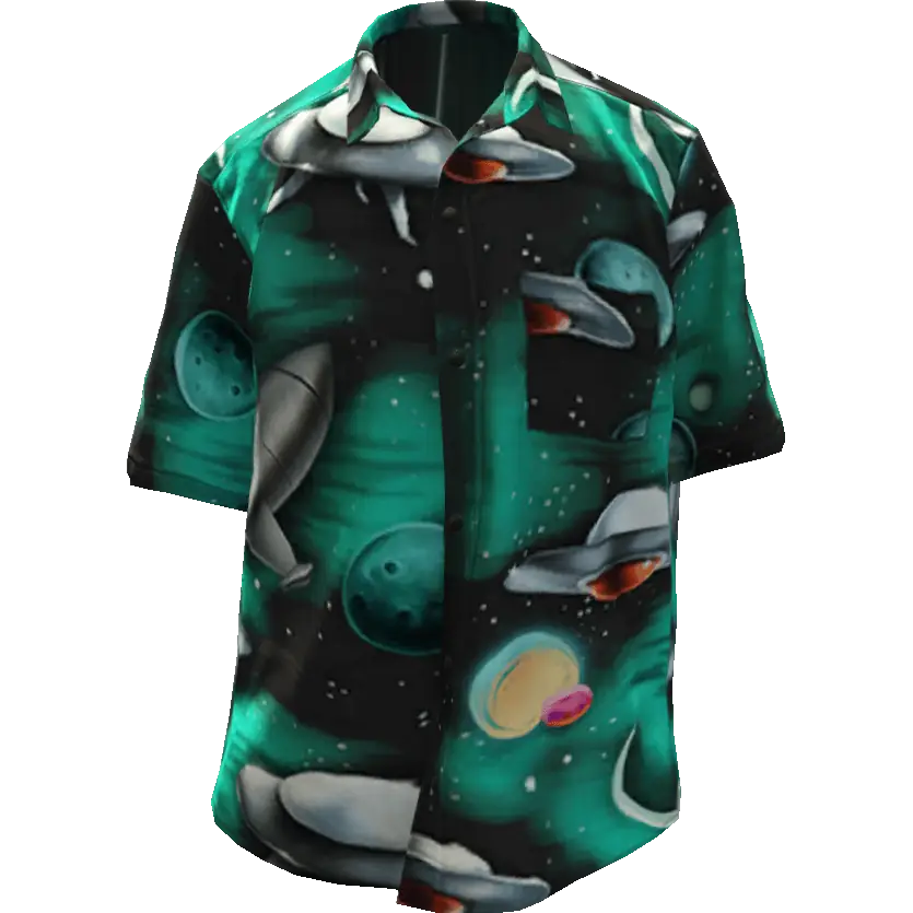 Рубашка с НЛО