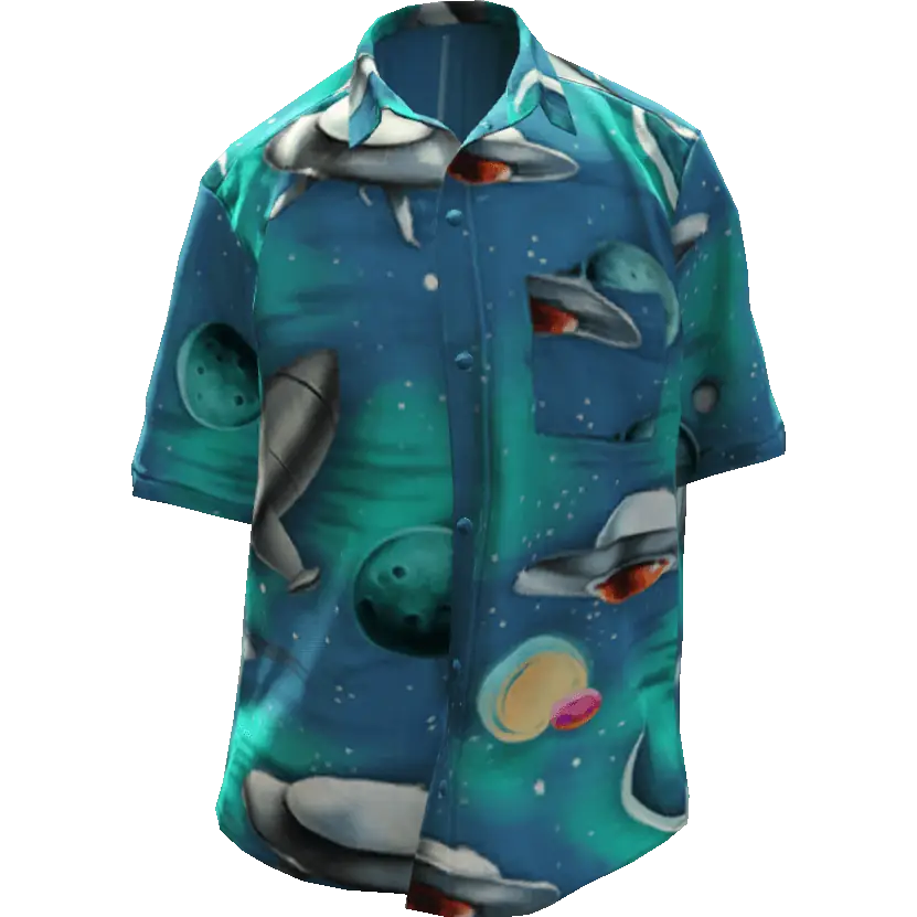 Рубашка с НЛО