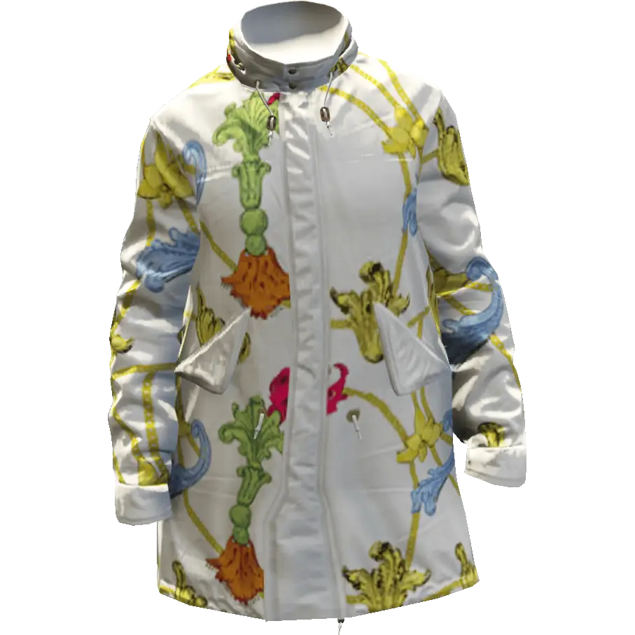 Разноцветная куртка 'Diamond' №1