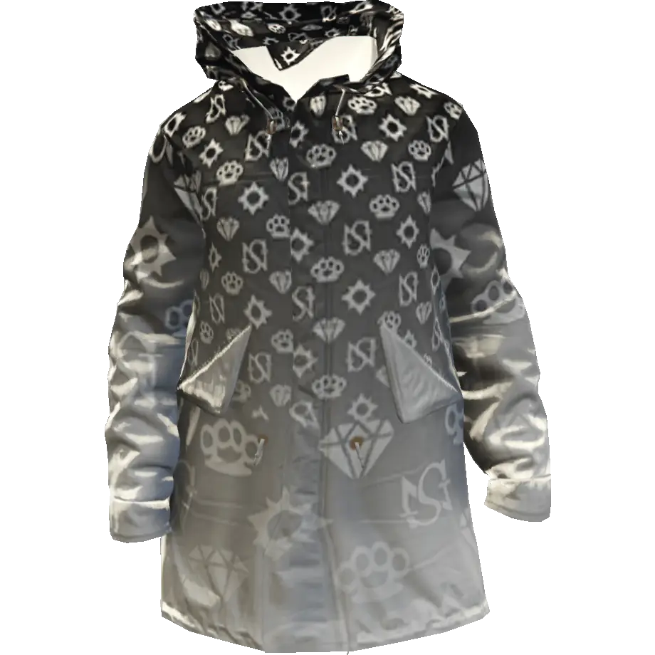 Разноцветная куртка 'Diamond' №2