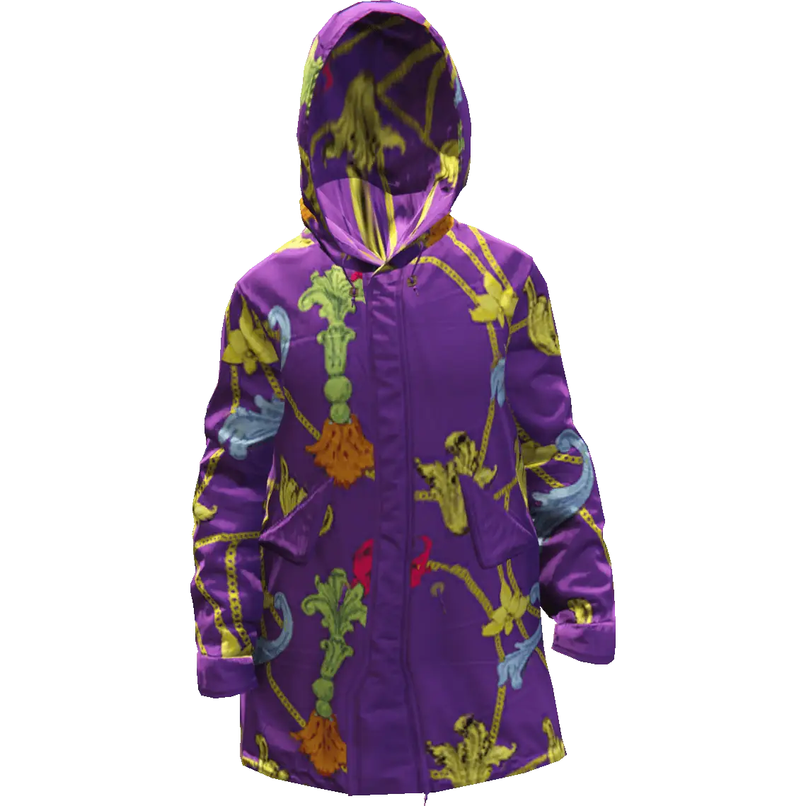 Разноцветная куртка 'Diamond' №3